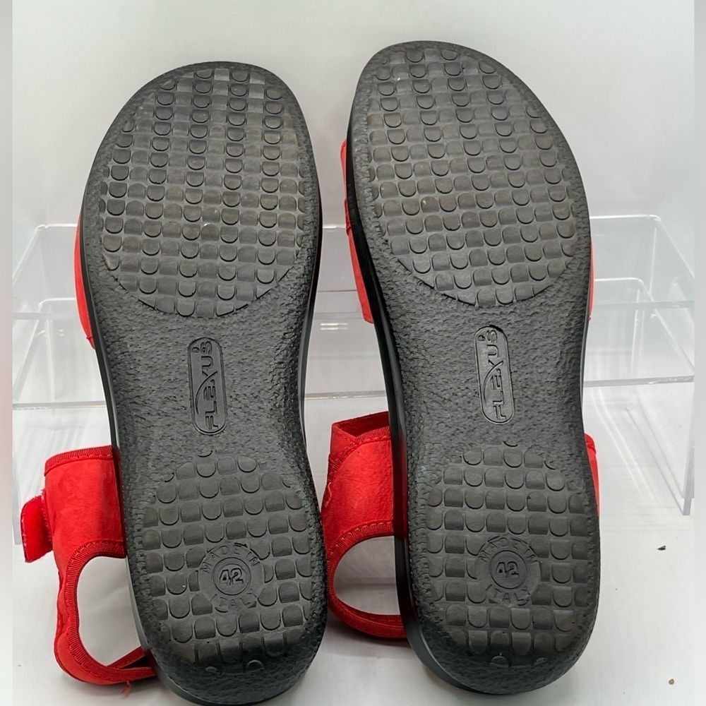 Spring Step Flexus Danila Red Hook And Loop Leath… - image 5